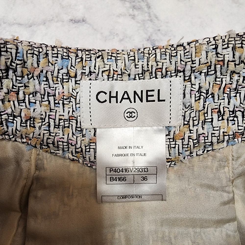 Chanel Tweed Mini Skirt - Picture 11 of 16
